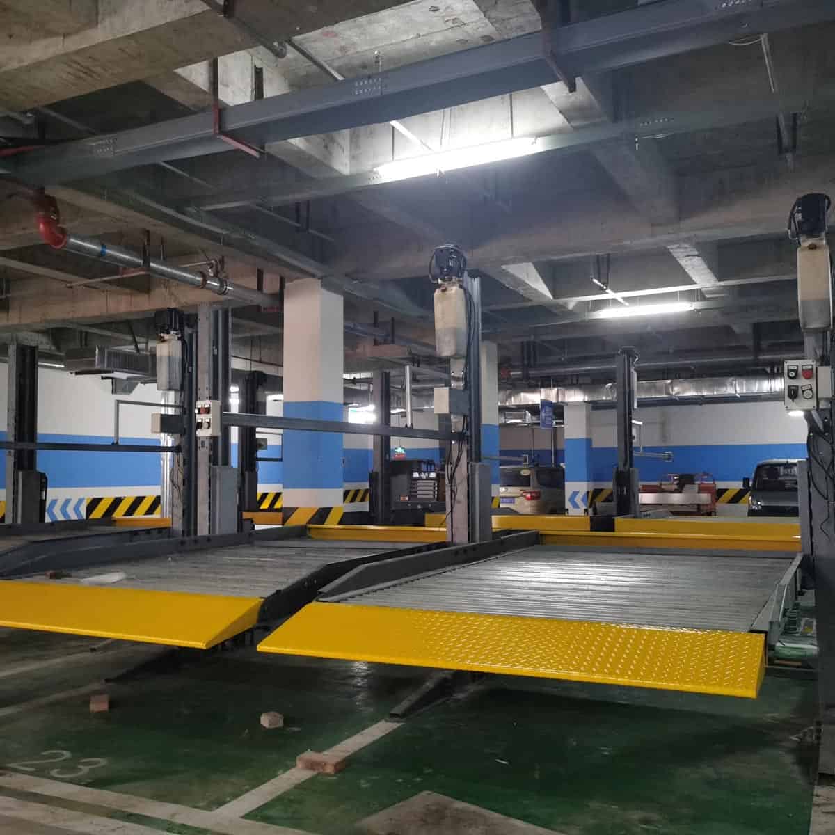 兩立柱簡(jiǎn)易升降式停車設(shè)備